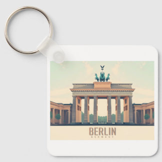 Berlijn Duitsland Brandenburger Tor Pastelreizen Sleutelhanger