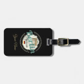 Berlijn Duitsland Brandenburger Tor  Souvenir Bagagelabel (Voorkant horizontaal)