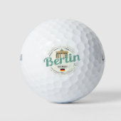 Berlijn Duitsland Brandenburger Tor  Souvenir Golfballen (Voorkant)