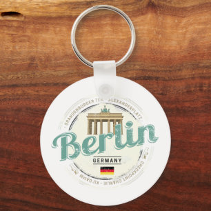 Berlijn Duitsland Brandenburger Tor  Souvenir Sleutelhanger