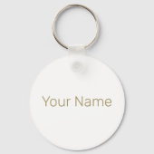 Berlijn Duitsland Brandenburger Tor  Souvenir Sleutelhanger (Achterkant)