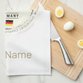 Berlijn Duitsland Brandenburger Tor  Souvenir Theedoek (Quarter Fold)