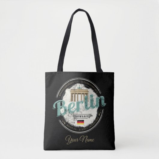 Berlijn Duitsland Brandenburger Tor  Souvenir Tote Bag (Voorkant)