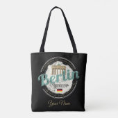 Berlijn Duitsland Brandenburger Tor  Souvenir Tote Bag (Achterkant)