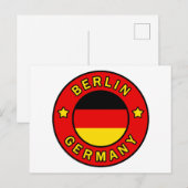 Berlijn Duitsland Briefkaart (Voorkant / Achterkant)