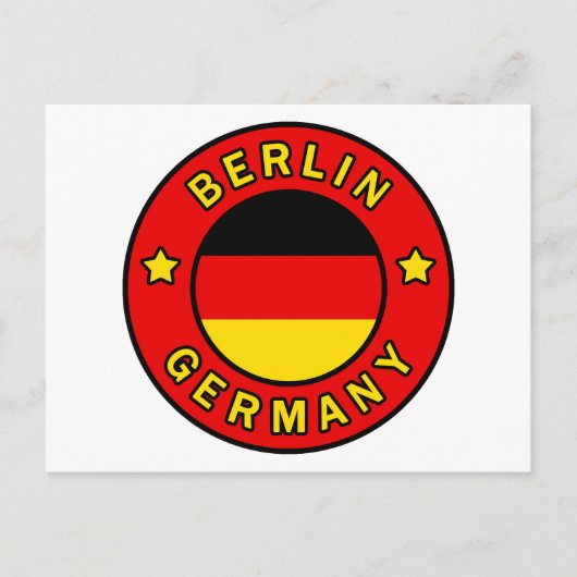 Berlijn Duitsland Briefkaart (Voorkant)