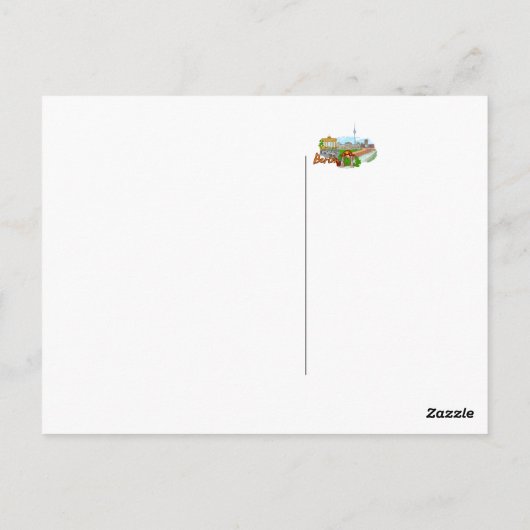 Berlijn - Duitsland Briefkaart (Achterkant)
