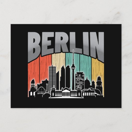 Berlijn Duitsland Briefkaart (Voorkant)