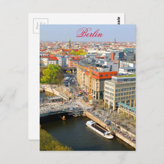 Berlijn, Duitsland Briefkaart (Voorkant / Achterkant)