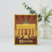 Berlijn, Duitsland Briefkaart (Staand voorkant)