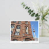 Berlijn Duitsland Briefkaart (Staand voorkant)