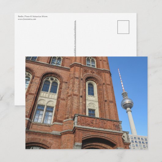 Berlijn Duitsland Briefkaart (Voorkant / Achterkant)