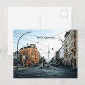 Berlijn, Duitsland Briefkaart (Voorkant / Achterkant)
