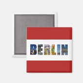 Berlijn Duitsland City Travel Photos Magneet (Voorkant / Achterkant)