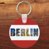 Berlijn Duitsland City Travel Photos Sleutelhanger (Voorkant)