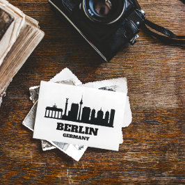 Berlijn Duitsland Cityscape Landmark Briefkaart
