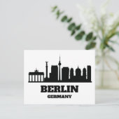 Berlijn Duitsland Cityscape Landmark Briefkaart (Staand voorkant)
