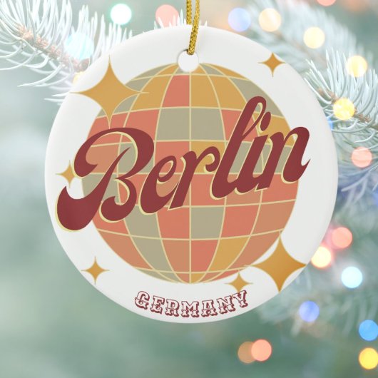 Berlijn Duitsland Disco bal Retro  Keramisch Ornament
