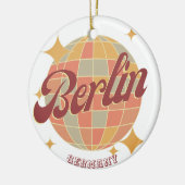 Berlijn Duitsland Disco bal Retro  Keramisch Ornament (Links)