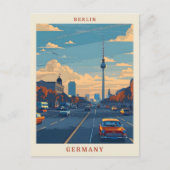 Berlijn Duitsland Elegant Vintage Travel Briefkaart (Voorkant)