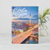 Berlijn ,Duitsland Feestdagenkaart (Staand voorkant)