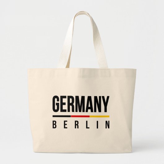 Berlijn Duitsland Grote Tote Bag (Voorkant)