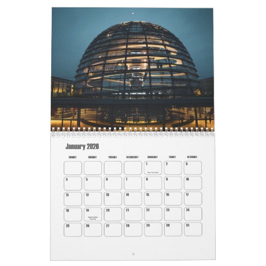 Berlijn-Duitsland kalender (Jan 2026)