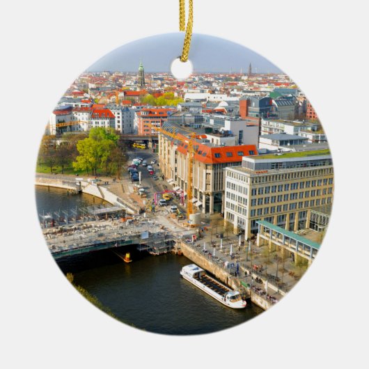 Berlijn, Duitsland Keramisch Ornament (Voorkant)