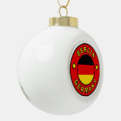 Berlijn Duitsland Keramische Bal Ornament (Links)