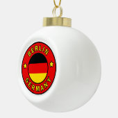Berlijn Duitsland Keramische Bal Ornament (Rechts)