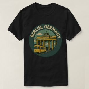 Berlijn Duitsland Landmark Kunst T-shirt