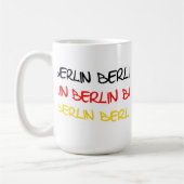 Berlijn, Duitsland Logo Souvenir Koffiemok (Links)