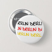 Berlijn, Duitsland Logo Souvenir Ronde Button 5,7 Cm (Voorkant /achterkant)