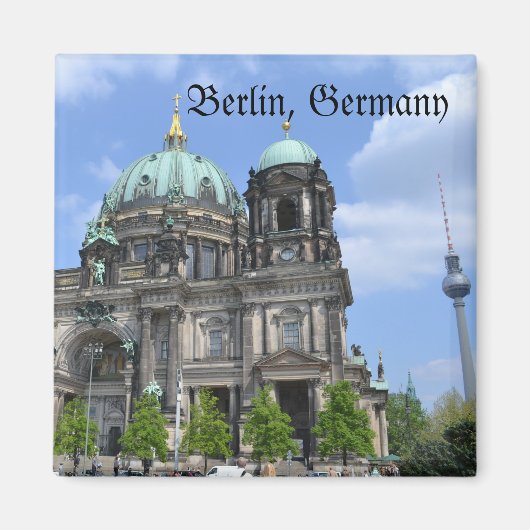 Berlijn, Duitsland Magneet (Voorkant)