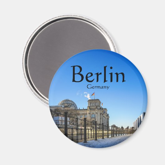 Berlijn Duitsland Magneet (Voorkant / Achterkant)