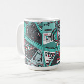 Berlijn, Duitsland Map Koffiemok (Voorkant links)