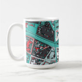 Berlijn, Duitsland Map Koffiemok (Links)