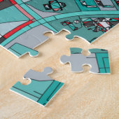 Berlijn, Duitsland Map Legpuzzel (Zijkant)