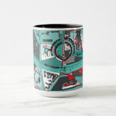 Berlijn, Duitsland Map Mok (Midden)