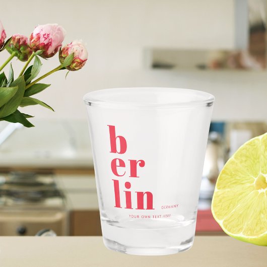 Berlijn Duitsland partij Shot Glass Glas