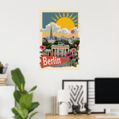 Berlijn, Duitsland Poster (Thuiskantoor)