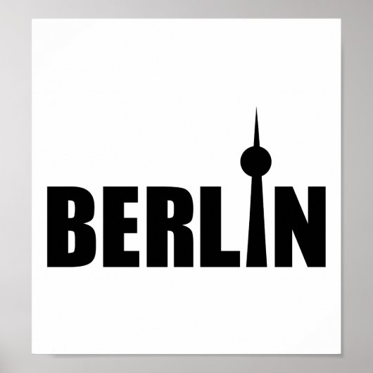 Berlijn Duitsland Poster (Voorkant)