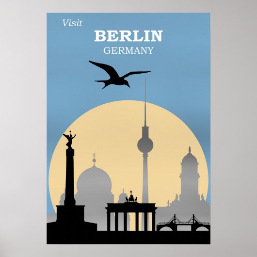 Berlijn, Duitsland reisbureau Poster (Voorkant)