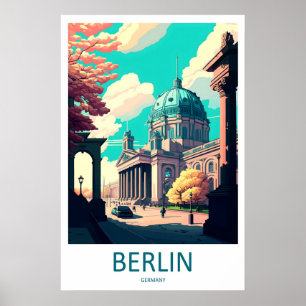 Berlijn Duitsland Reisposter 2 Poster