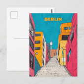 Berlijn Duitsland reizen Briefkaart (Voorkant / Achterkant)