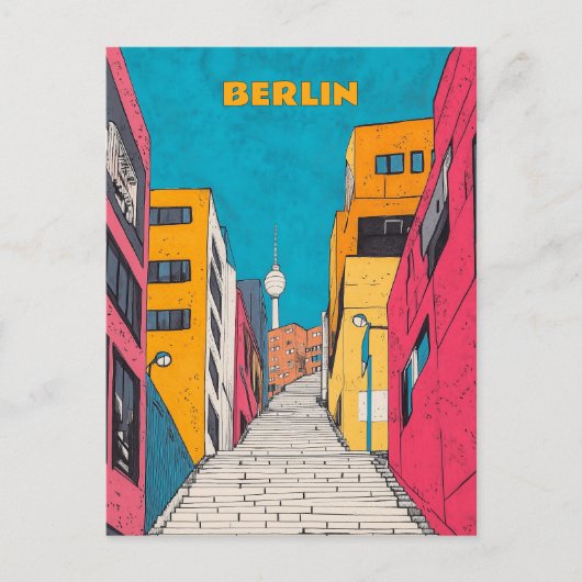 Berlijn Duitsland reizen Briefkaart (Voorkant)
