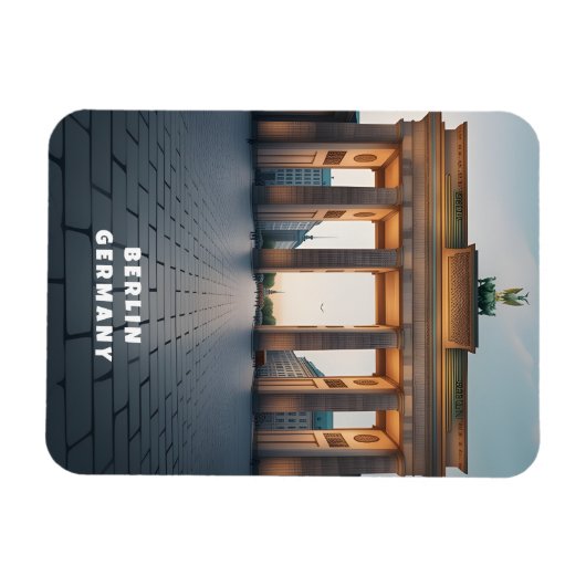 Berlijn Duitsland reizen kunst  magneet (Horizontaal)