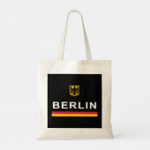 Berlijn, Duitsland Retro Sports Design Tote Bag (Achterkant)