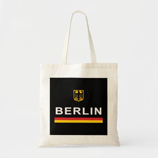 Berlijn, Duitsland Retro Sports Design Tote Bag (Voorkant)