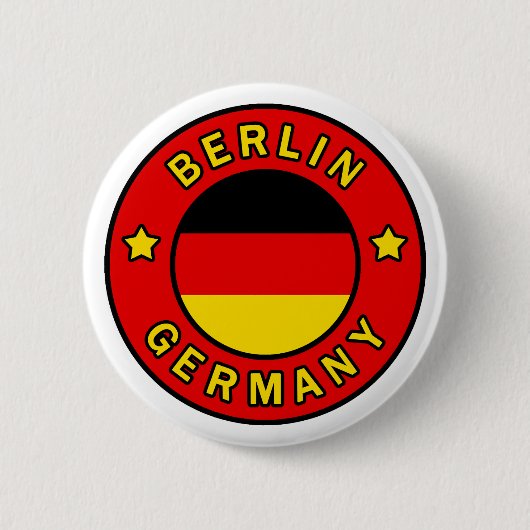Berlijn Duitsland Ronde Button 5,7 Cm (Voorkant)